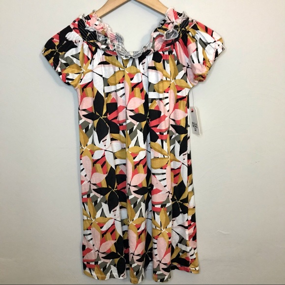 Billabong Girl Coastal Love Floral Summer Dress NWT Size Large - Picture 3 of 7